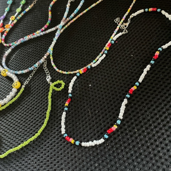 Color pop Rainbow Bead Necklace Bundle - Picture 3 of 3